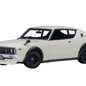 Autoart 1/18 Nissan Skyline 2000GT-R KPGC110 Tuned Version White Model