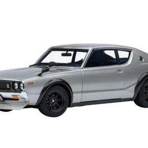 Autoart Nissan Skyline 2000GT-R 1:18 Model Tuned Silver Edition 77466