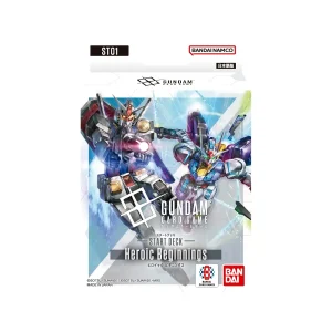 Bandai Gundam Card Game Start Deck Heroic Beginnings ST01 Japanese version