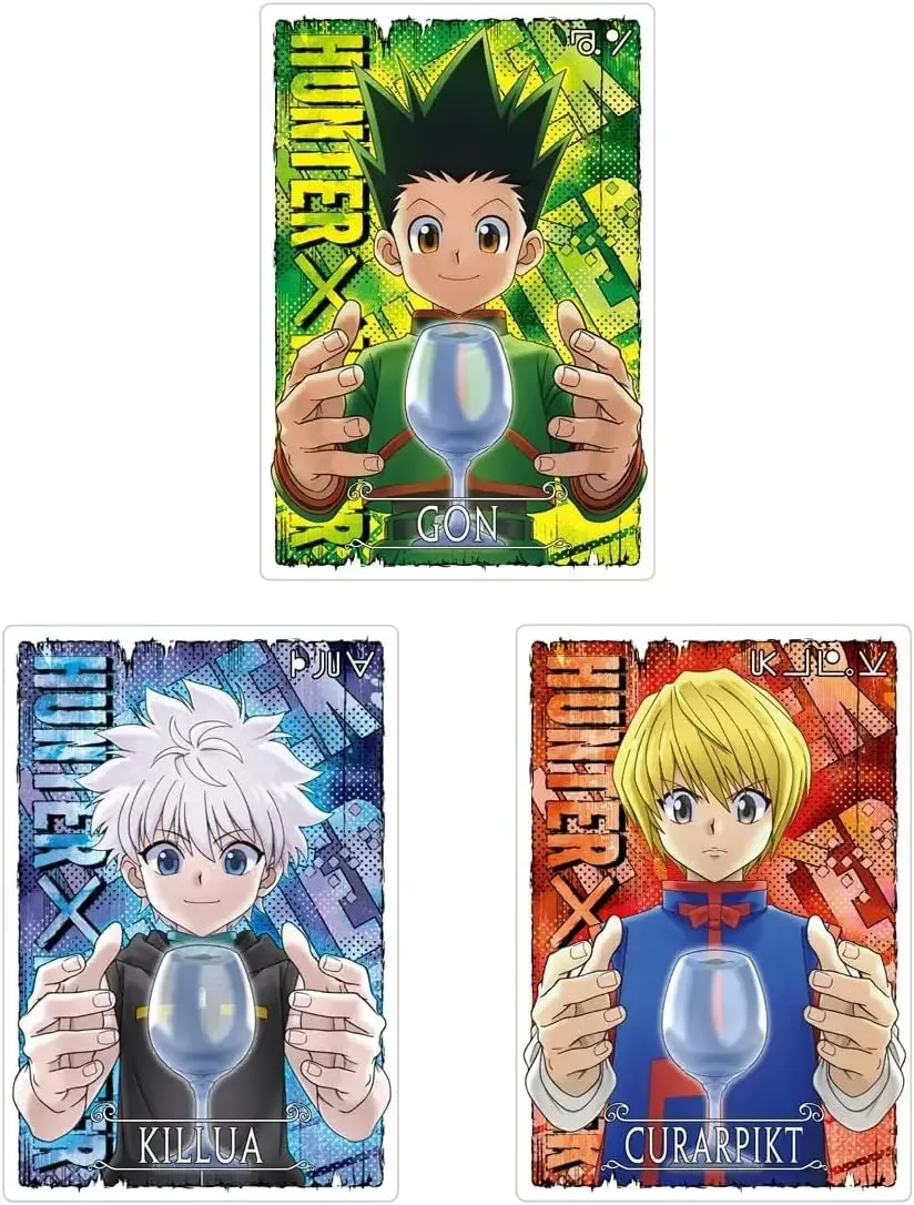 Bandai Itajaga Hunter x Hunter 5 Card Candy Toy Box 20 Pieces