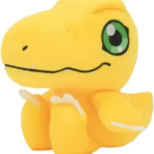 Bandai Namco Nui Agumon Chibi Plush Toy 4.7-Inch Collectible