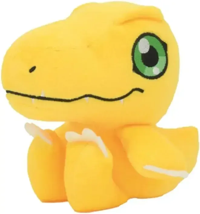 Bandai Namco Nui Agumon Chibi Plush Toy 4.7-Inch Collectible