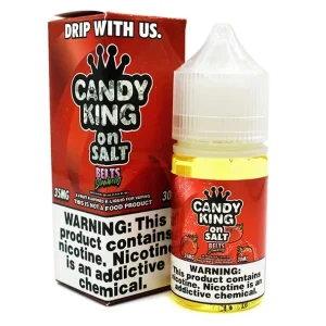 Belts Strawberry - 50mg - Candy King On Salt - 30mL