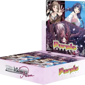 Bushiroad Weiss Schwarz Purple Booster Trading Card Box 10 Packs