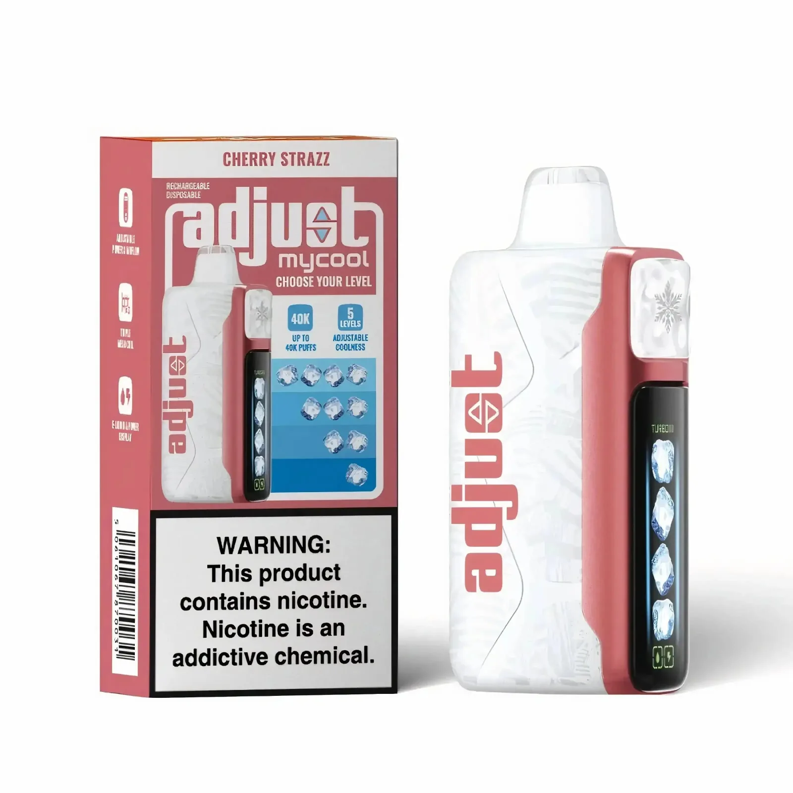 Cherry Strazz - Adjust MyCool 40K Disposable Vape
