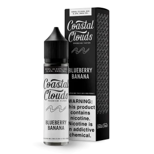 Coastal Clouds – Blueberry Banana – 60ML E-Liquid