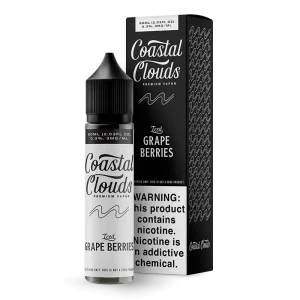 Coastal Clouds – Iced Grape Berries – 60ML E-Liquid
