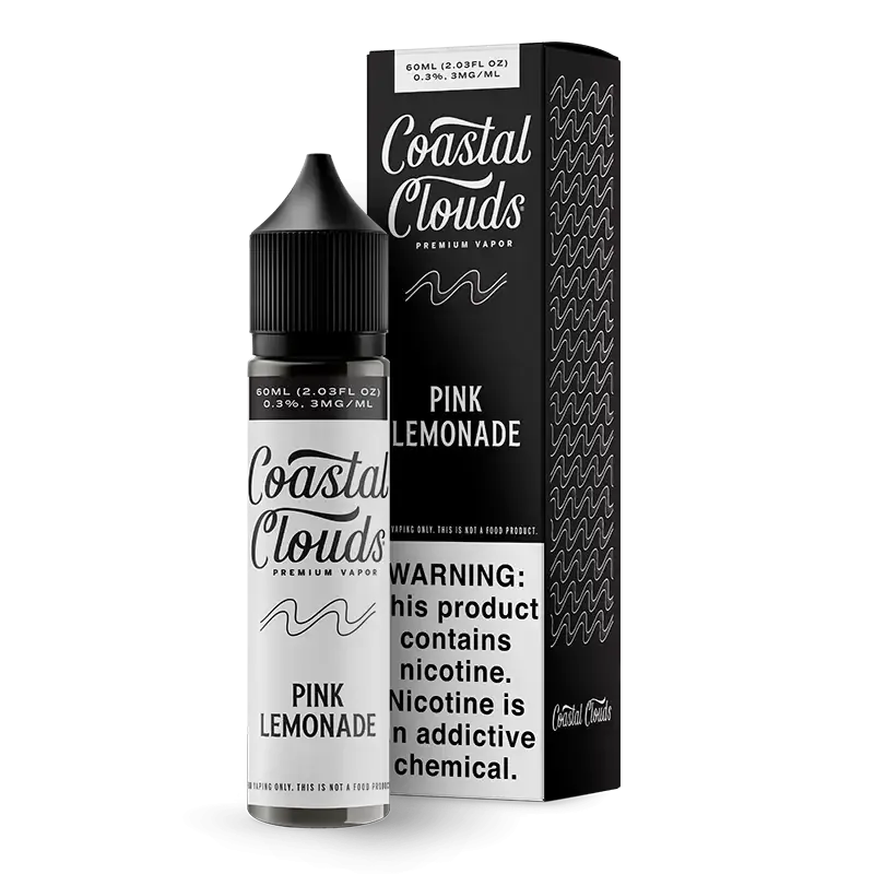Coastal Clouds – Pink Lemonade – 60ML E-Liquid