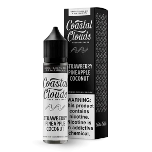 Coastal Clouds – Strawberry Pineapple Coconut – 60ML E-Liquid