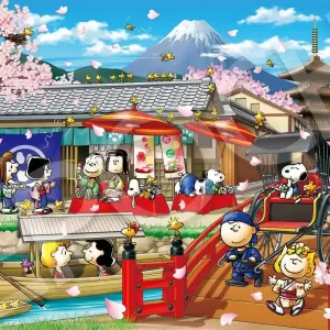Epoch Jigsaw Puzzle Peanuts Snoopy in Japan 1000 Piece Official Set