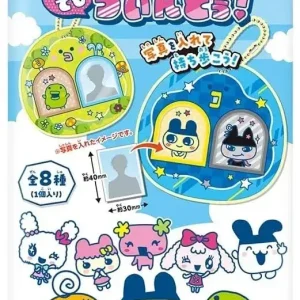 Heart Tamagotchi 8-Piece Twin-Window Card Case Gum Candy Toy