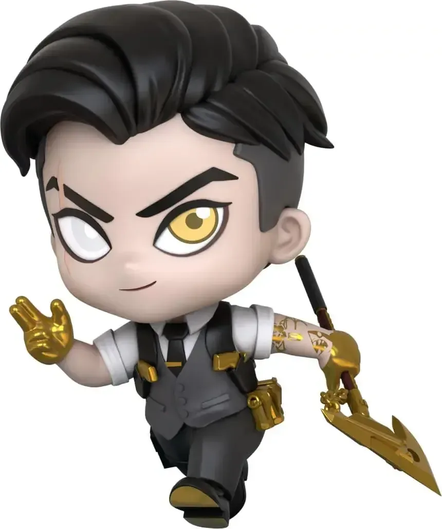 Hot Toys Fortnite Midas Cosbi Collection Figure 8 cm Displaying