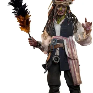 Hot Toys Jack Sparrow Deadmans Chest Deluxe 1/6 Scale Figure
