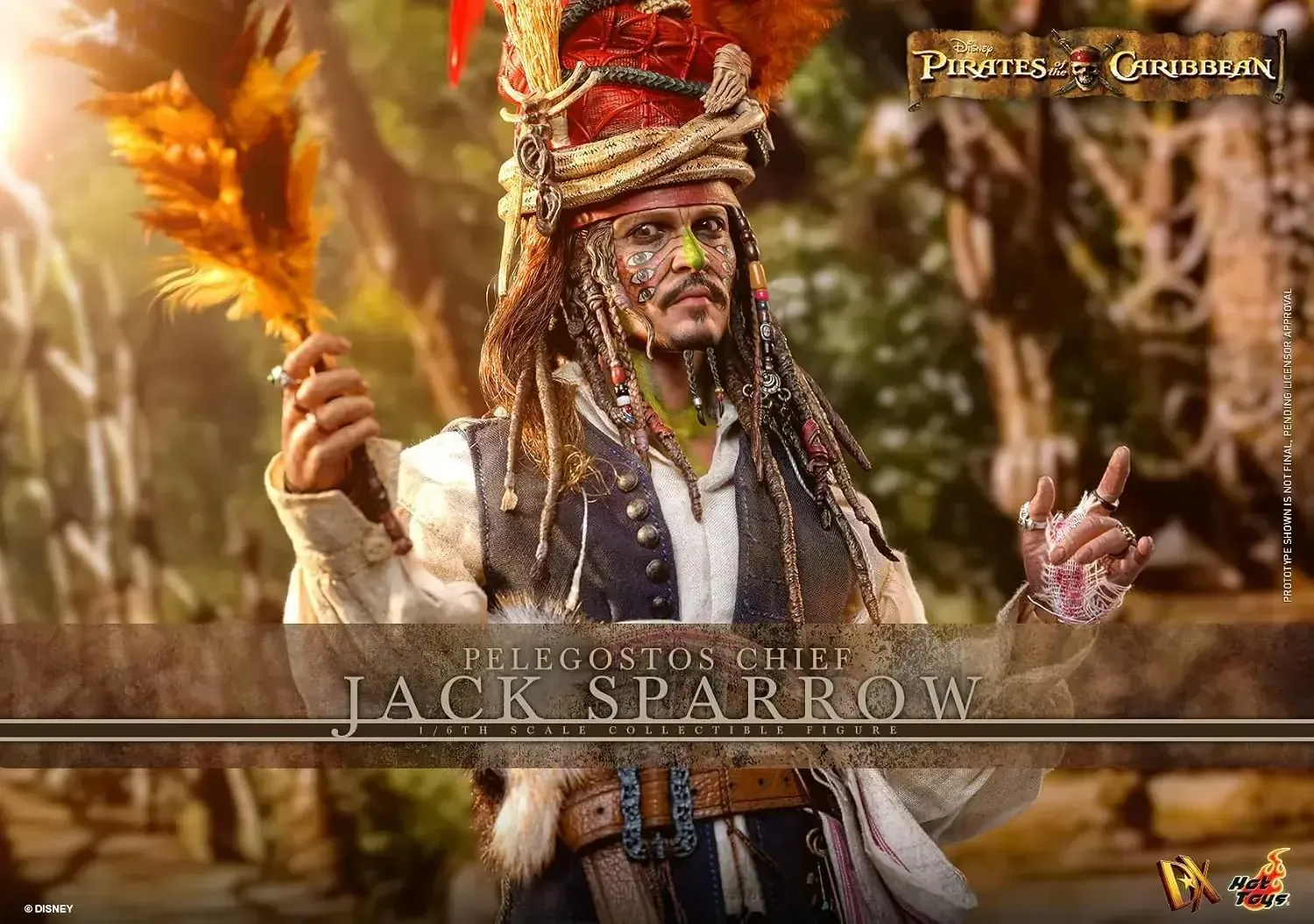 Hot Toys Jack Sparrow Deadmans Chest Deluxe 1/6 Scale Figure - Image 2