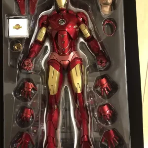 Hot Toys Movie Masterpiece 1/6 Scale Poseable Figure Iron Man 2 Mark 4