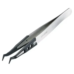 Hozan Plastic Tip Tweezers: Precision Handling Tool, Single Unit