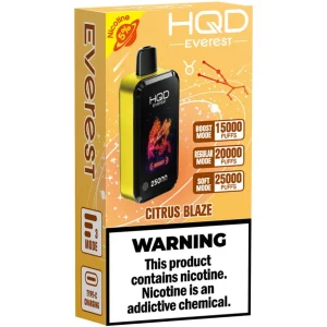 HQD Cuvie Everest 25K: Citrus Blaze