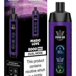 Magic Love Al Fakher Crown Bar 8000 Pro