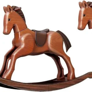 Mic Digipla Hobby Horse Model - Antique Color 1/12 Scale Display