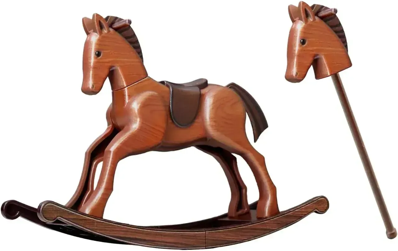 Mic Digipla Hobby Horse Model - Antique Color 1/12 Scale Display
