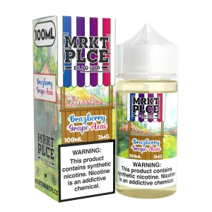 MRKTPLCE – Brazberry Grape Acai – 100ML E-Liquid