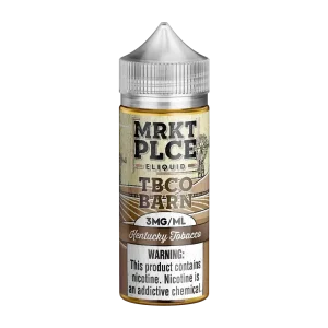 MRKTPLCE – “TBCO BARN” Kentucky Tobacco – 100ML E-Liquid