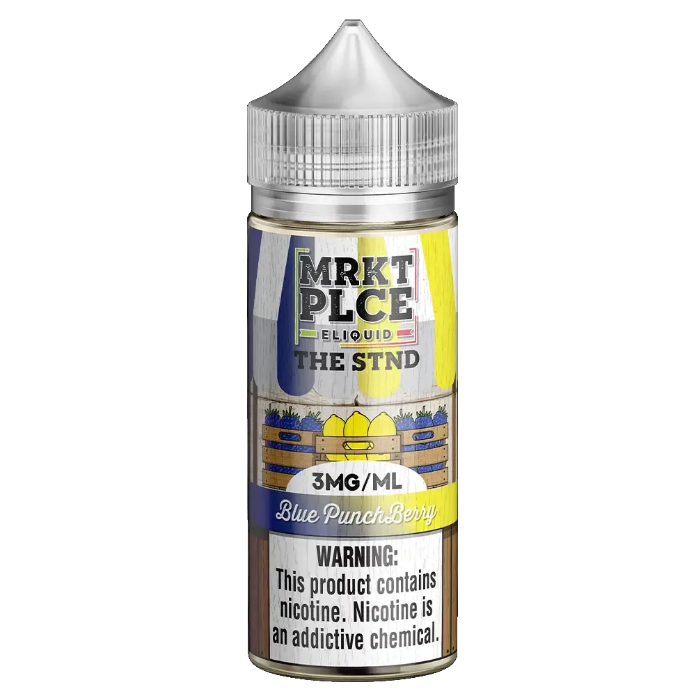 MRKTPLCE – “THE STND” Blue Punch Berry – 100ML E-Liquid