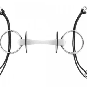Nathe Gag Bit 20mm with Flex. Mullen Mouth