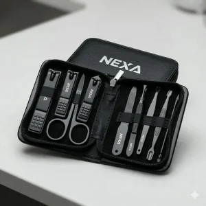 NEXA 9-Piece Manicure Set with Travel Case