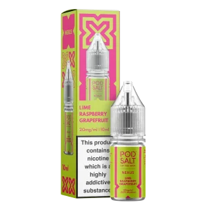 Nexus Lime Raspberry Grapefruit 10ml Nicotine Salt E-Liquid