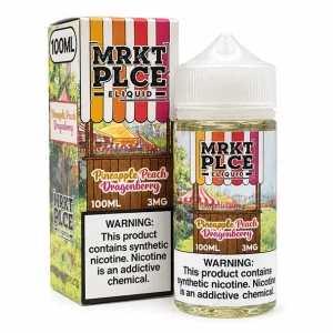 Pineapple Peach Dragonberry - 3mg - MRKT PLCE - 100mL