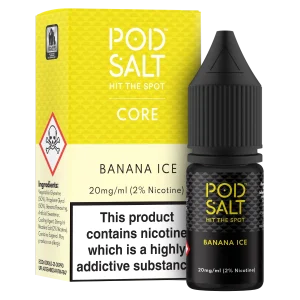 Pod Salt Banana Ice 10ml Nicotine Salt E-Liquid