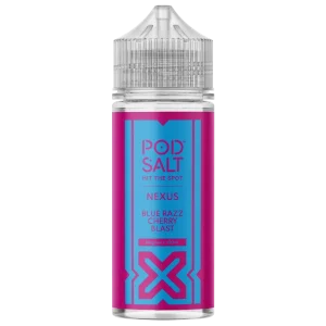 Pod Salt Nexus Blue Razz Cherry Blast 100ml Shortfill E-Liquid