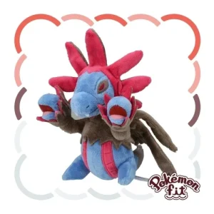 Pokemon Pokemon Fit Hydreigon Plush - Crush-Resistant Design