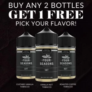 Four Seasons Black Buy 2 Get 1 Free