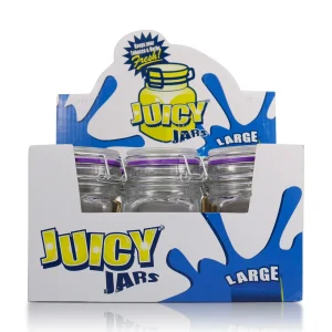 Juicy Jar Large Glass Storage Jar Case 6 Pack