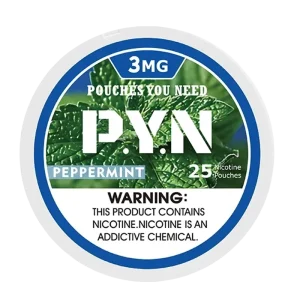 PYN Nicotine Pouches - Peppermint