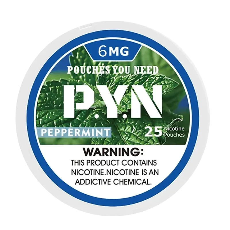 PYN Nicotine Pouches - Peppermint - Image 2