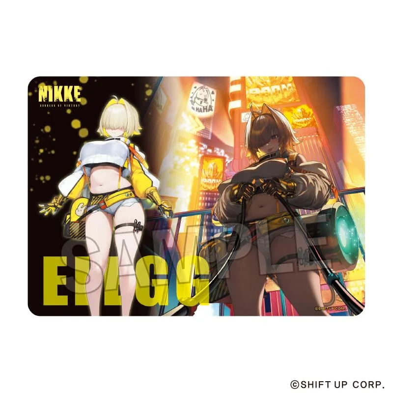 Proof Goddess Victory Nikke Illustration Play Mat - Next Turn Elegg Edition