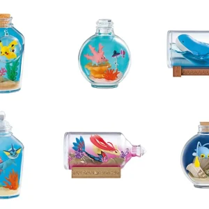 Re-Ment Pokemon Aqua Bottle Collection 6 Types 6 Pieces