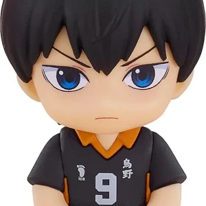 Red Orange Haikyu Nendoroid Plus Kageyama Tobio Rubber Mascot Clip