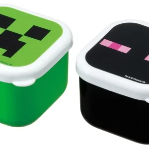 Skater 130ml Mini Sealable Storage Containers Set of 2 Minecraft Edition