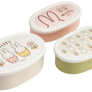 Skater Miffy Antibacterial Lunch Box Set 3 Sizes
