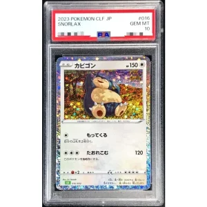 Snorlax Classic Sparkle Graded Pokémon TCG Japanese Card PSA 10