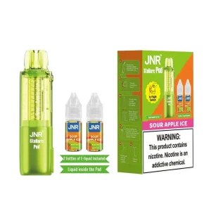 Sour Apple Ice - JNR Stellarc 100k Disposable Vape Pod