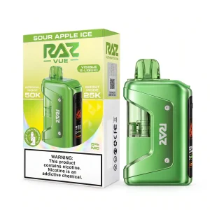 Sour Apple Ice - RAZ Vue 50K Disposable Vape Kit