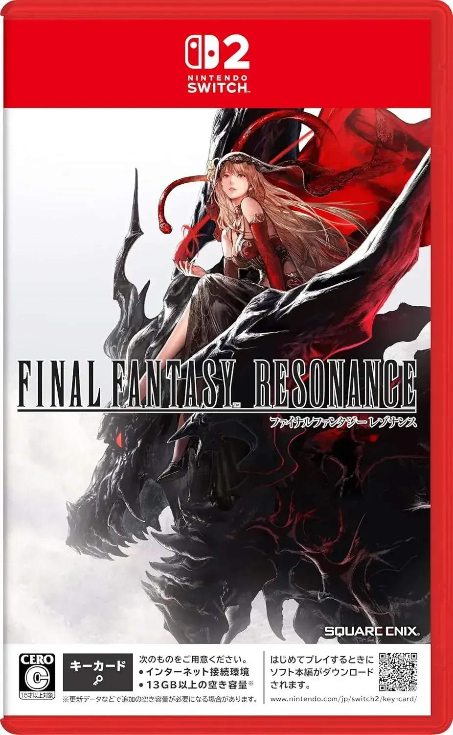 Square Enix Final Fantasy Resonance Video Game Key Card
