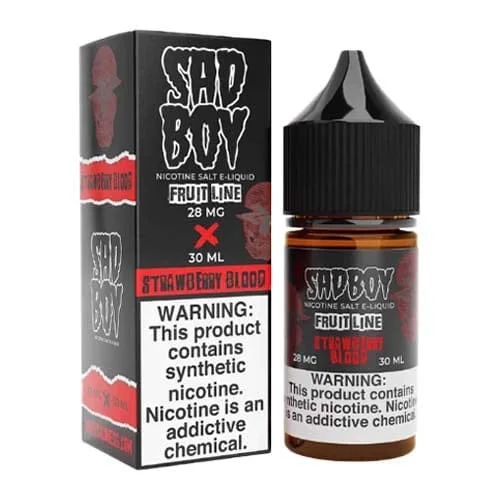 Strawberry Blood Salt by SadBoy Tear Drops 30ML