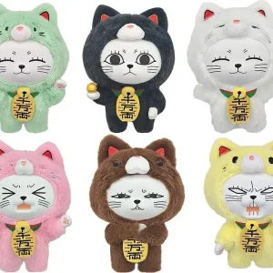SunrisePop Dandadan Blind Box Plush Set of 6 Figures Polyester