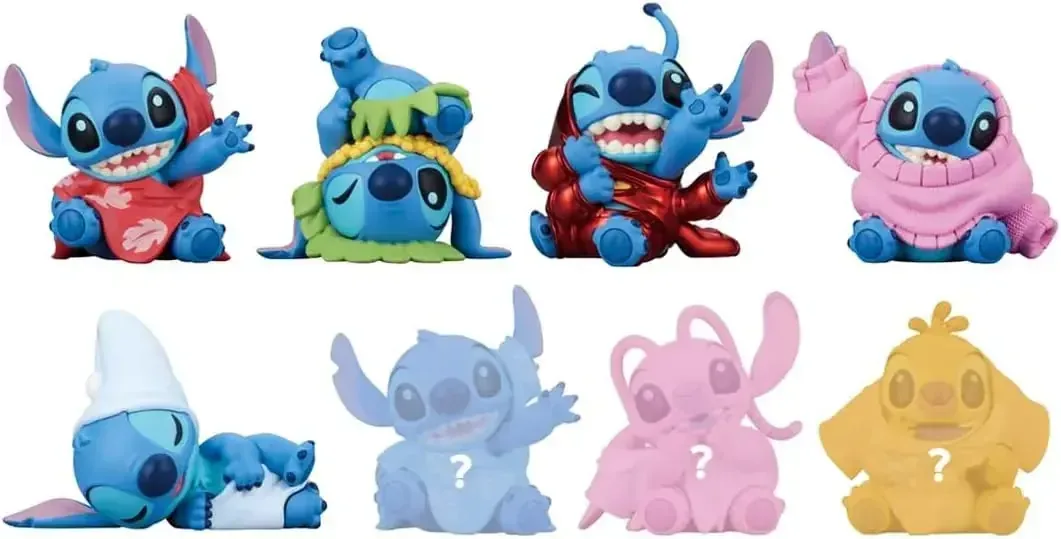 Takara Tomy Arts Disney Stitch Figure Box Set 8 Pcs